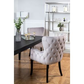 Margonia Carver Chair - Dove Grey