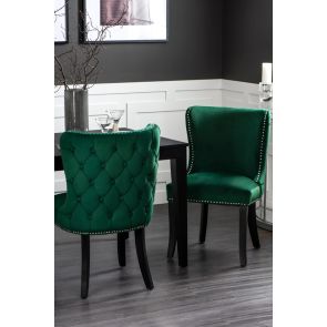 Margonia Dining Chair - Forest Green