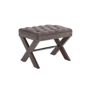 Tabouret Margot, gris fumé