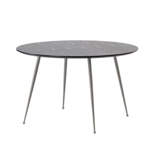 Table à manger Mason – Pieds en argent brossé