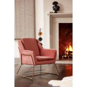 Mentosa Armchair Pink