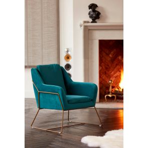 Mentosa Armchair Teal