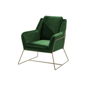 Fauteuil Mentosa, vert-bouteille