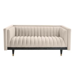 Metz 2 Sitzer Sofa - Kreideweiß