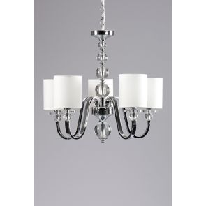 Meyer Five Light Crystal Chandelier