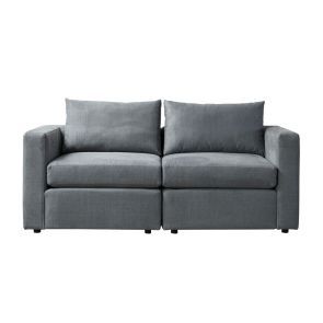 Miller Two Seat Sofa – Charcoal