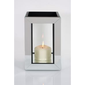 Mirrored Hurricane Lantern- gft