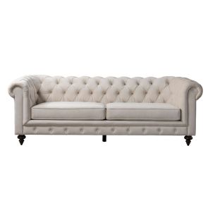 Monty Three Seat Sofa - Chalk