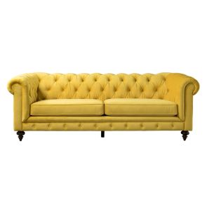 Monty 3-Sitzer Sofa - Senfgelb