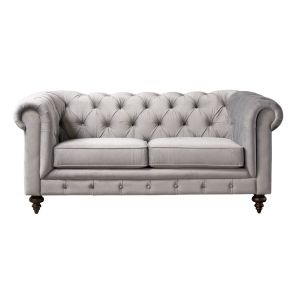 Monty Two Seat Sofa - Dove Grey