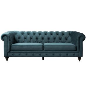 Monty Three Seat Sofa - Peacock