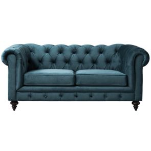 Monty Two Seat Sofa - Peacock