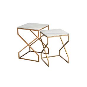 Alhambra Brass Nesting tables 