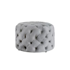 Nevia Ottoman - Dove Grey