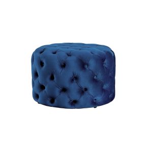 Nevia Ottoman - Navy Blue