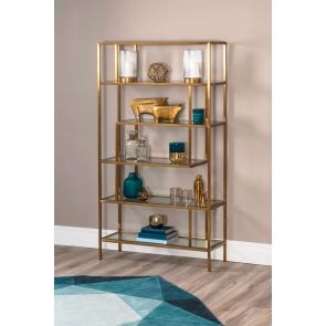 Otto Brass Shelf Unit