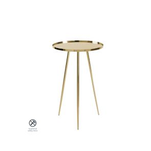 Panatella Brass Side Table