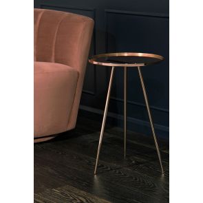 Panatella Copper Side Table