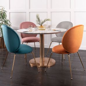 Parker Brass Dining Table