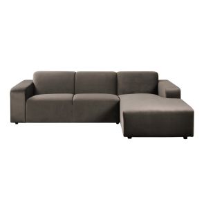 Pebble Right hand Corner Sofa – Carbon