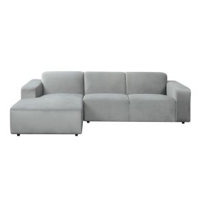 Pebble Ecksofa Linksseitig - Taubengrau