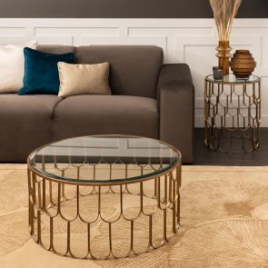 Pino Brass Side Table 