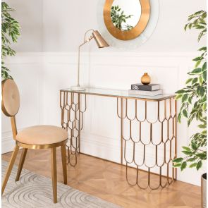 Pino Brass Console Table 