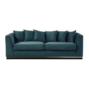 Pino 3-Sitzer Sofa - Pfauenblau