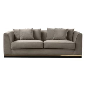 Pino Three Seat Sofa - Taupe