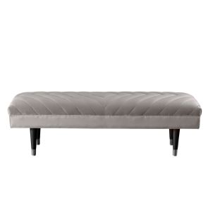 Banc Polter, gris colombe