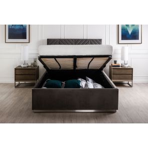 Polter Storage Bed Steel Grey 