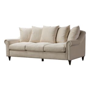 Portman 3-Sitzer Sofa - Kreideweiß