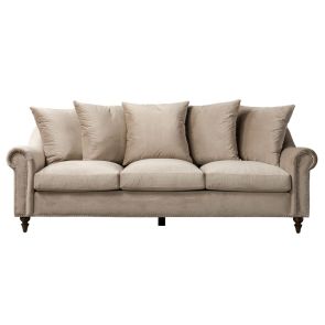 Portman Three Seat Sofa - Taupe