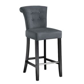 Positano Bar stool with Back Ring - Smoke