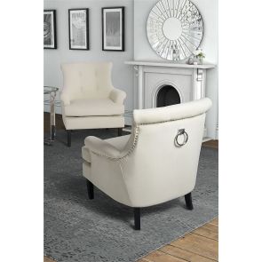  Positano Lounge Armchair - Cream