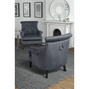  Positano Lounge Armchair - Storm Grey