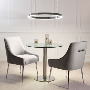 Bromley Lampadario a LED Cromato