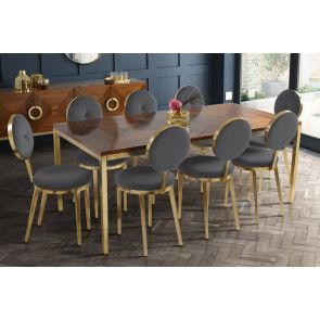 Silla de comedor Ravello – Humo