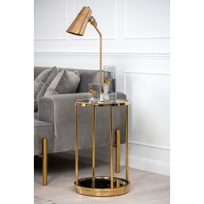 Rippon Brass Circular Side Table