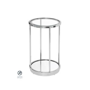 Rippon Silver Circular Side Table