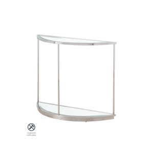 Rippon Silver Curved Console Table