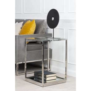 Rippon Silver Square Side Table