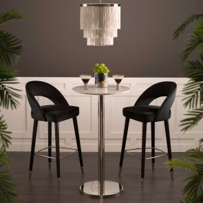 Tabouret de Bar Rossini – Noir