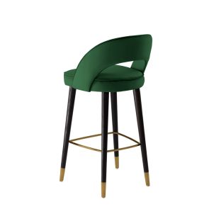 Tabouret de Bar Rossini - Vert Bouteille