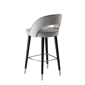 Rossini Bar Stool - Dove Grey