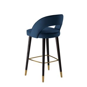 Rossini Barkruk Navy Blauw