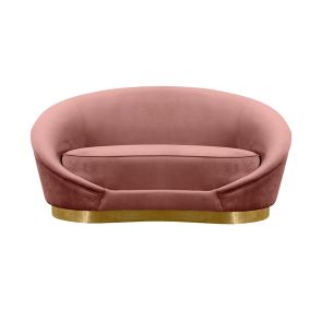 Selini Two Seat Sofa - Blush Pink