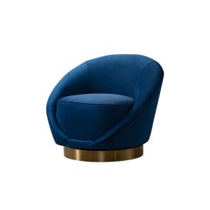 Selini Draaifauteuil Navy Blauw