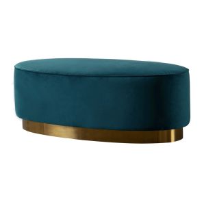 Selini Footstool – Peacock