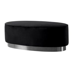 Selini Footstool – Black